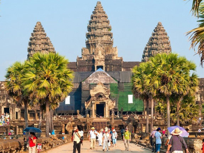Tour du lịch Campuchia Quần Thể ANGKOR Phnom Penh