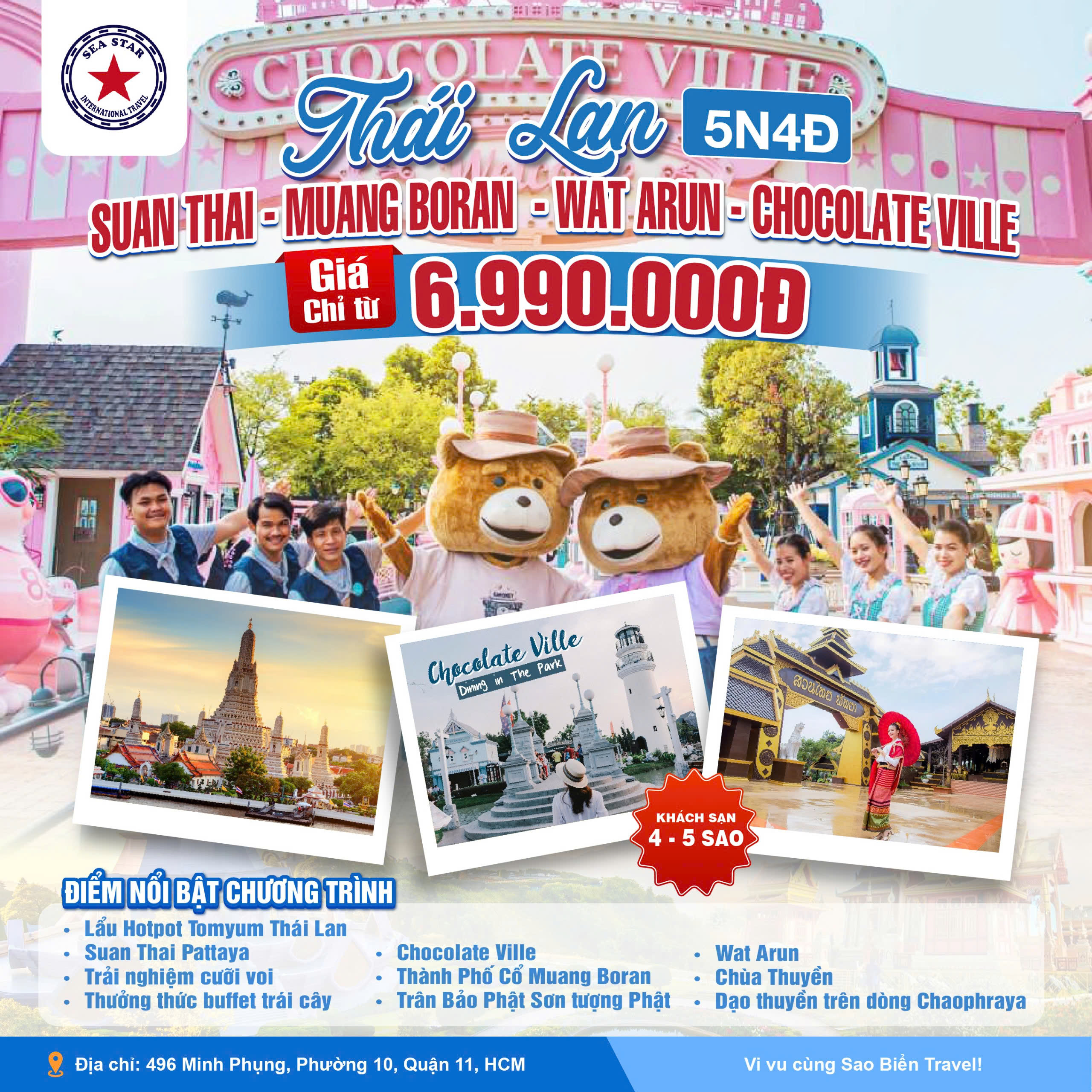 SUNTHAI - MUANG BORAN - CHOCOLATE VILLE
