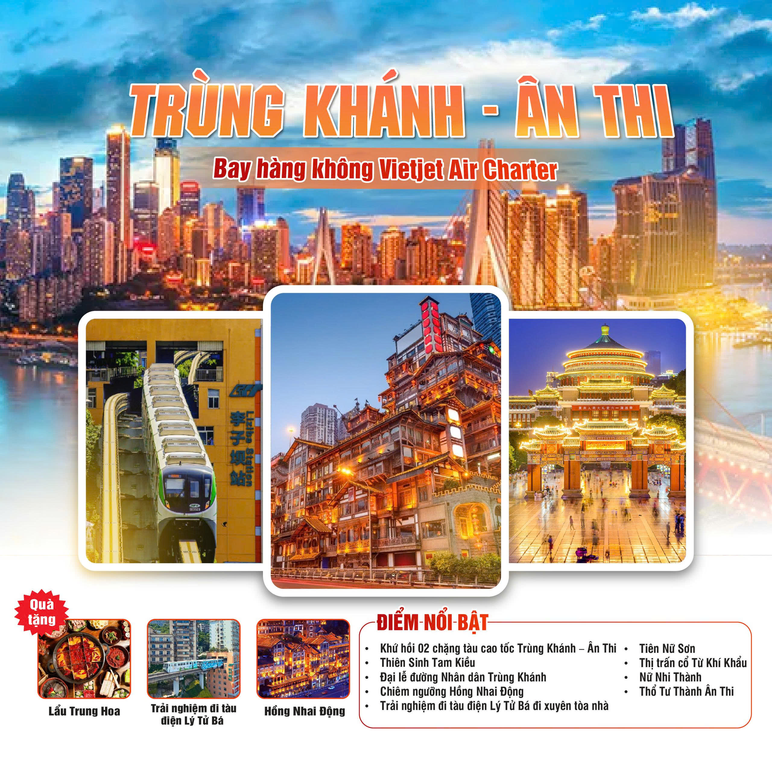 TRÙNG KHÁNH - VŨ LONG - ÂN THI 5N4Đ