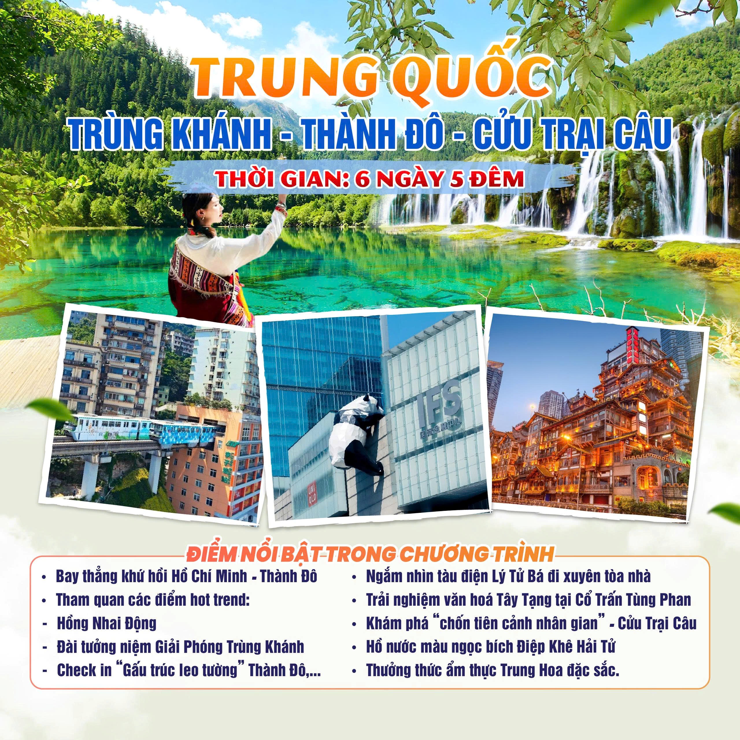 THÀNH ĐÔ - TRÙNG KHÁNH - CỬU TRẠI CÂU 6N5Đ