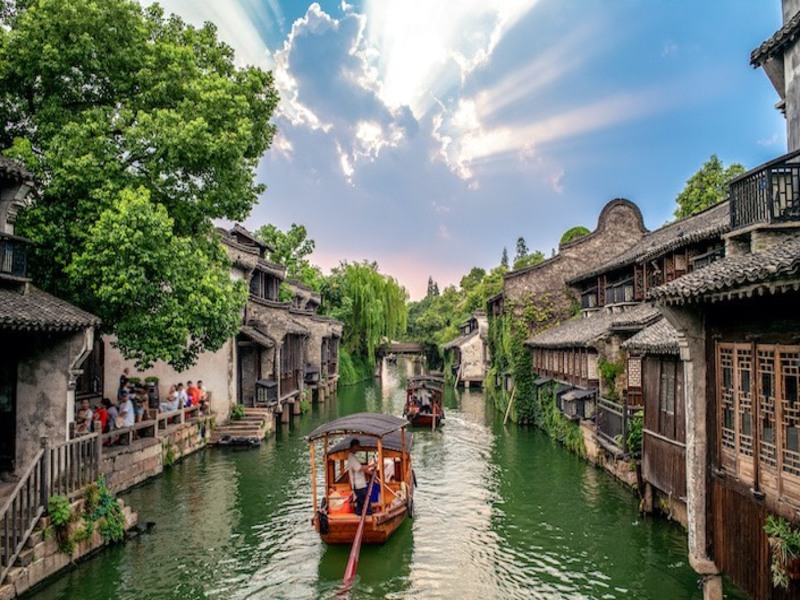 THƯỢNG HẢI - TÔ CHÂU HÀNG CHÂU - Ô TRẤN - VÔ TÍCH - DISNEYLAND Du Lịch Miền Tây-1